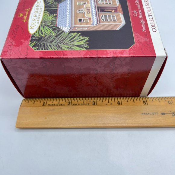 Hallmark Keepsake CAFE Ornament #14 Collectors Series 1997 New In Box - Picture 6 of 9